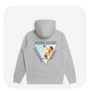 Jiberish Work Sucks Hoodie